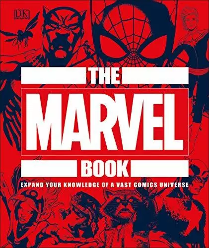 The Marvel Book: Expand Your Knowledge Of A Vast C by Wiacek, Stephen 0241357659