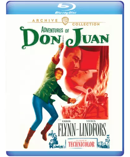 The Adventures of Don Juan (Blu-ray) Errol Flynn Romney Brent Alan Hale