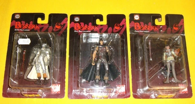 2 figurines berserk Griffith and Casca Hawk Soldiers, Berserk