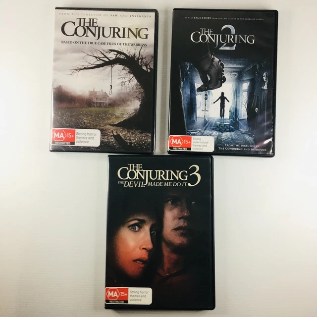 HORROR DVDS x 2 The CONJURING The CONJURING 2 Horror Movies PAL MA 15 9.99 PicClick AU