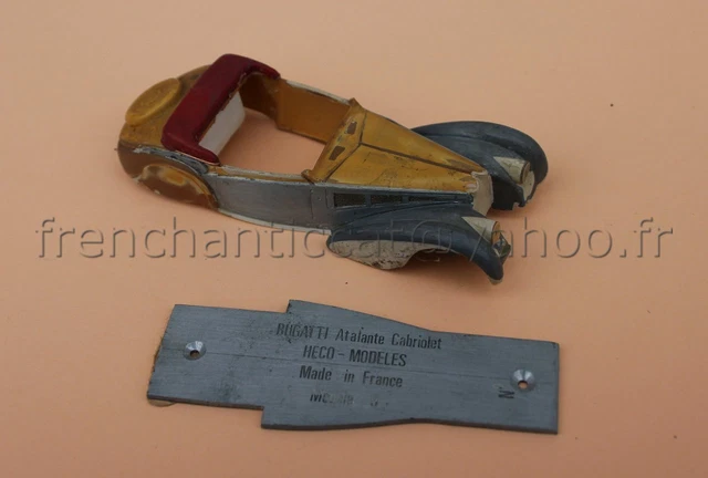 HH Piece arrière resine pour Bugatti Type 46 1/43 Heco miniatures Lyon HH Piece arrière resine pour Bugatti Type 46 1/43 Heco miniatures Lyon
