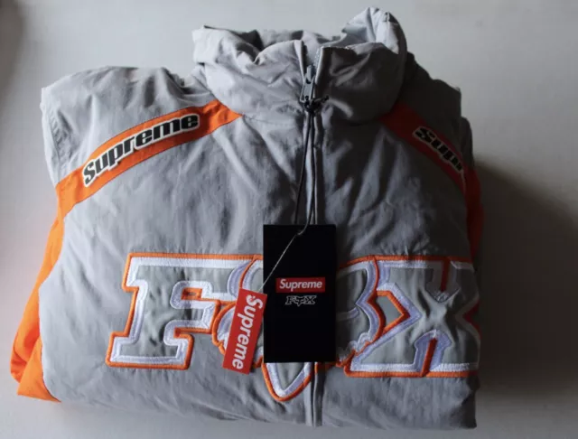 VESTE GONFL E SUPREME Fox Racing gris gris gris orange Supreme New