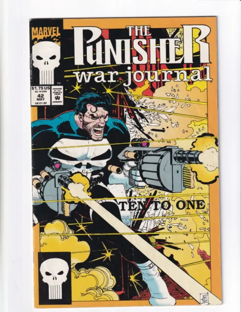 The Punisher War Journal #42, Vol. 1 (Marvel Comics, 1992) VF/NM Bag/Boarded