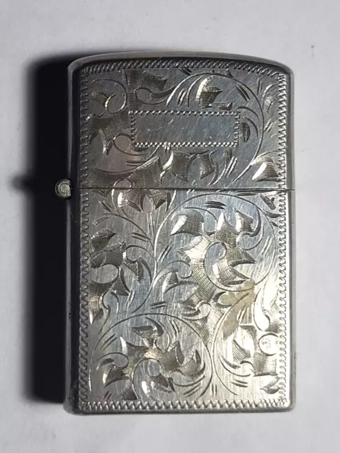 Vtg Petite Ladies Small Size Sterling Silver Case Lighter As Found To Restore