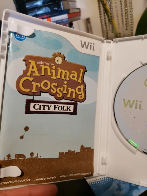 NINTENDO WII ANIMAL Crossing City Folk complete tested $44.00 - PicClick CA