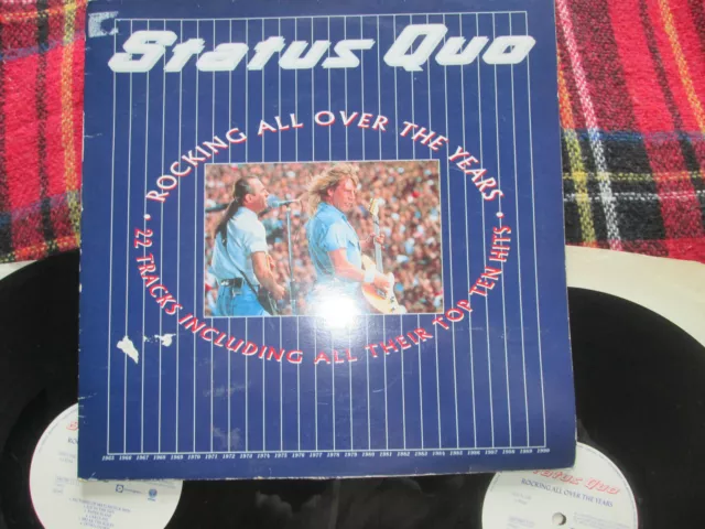 Status Quo Rocking All Over The Years Vertigo ‎– 846 797-1 UK 2x Vinyl Album Set