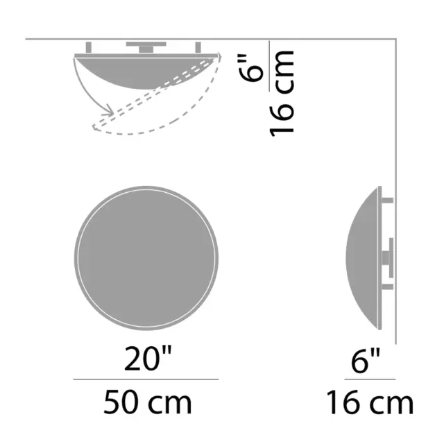 Luceplan Trama Deckenlampe Deckenleuchte Wandleuchte Wandlampe Lampe Leuchte 2