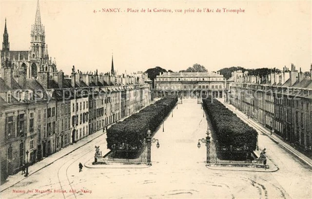 13080208 Nancy_Lothringen Place de la Carriere vue prise de l'Arc de Triomphe
