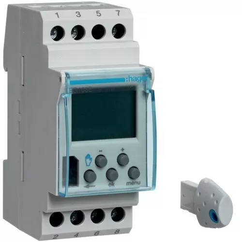 Hager EE180 Astronomical Timeswitch 1 Channel FREE DHL EXPRESS SHIPPING