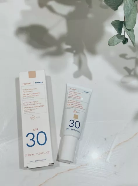 Korres Tinted Sunscreen Face Cream SPF30