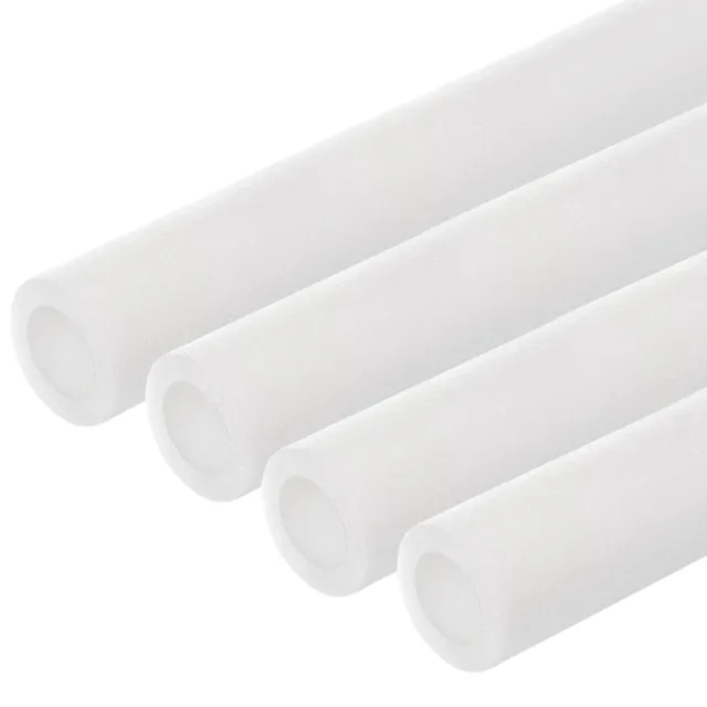 Foam Tube Sponge Protection Sleeve Heat Preservation 60mmx40mmx500mm, Pack of 4