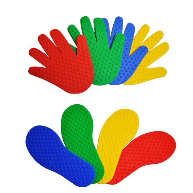 HAND FEET GAME Sensory Autism Sports Games Handprint And Footprint