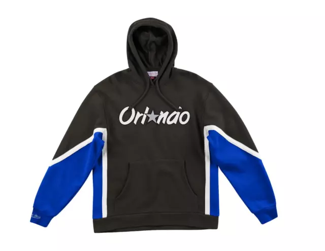 Mitchell E Ness Final Seconds Pile Felpa con Cappuccio Orlando Magic Nuovo