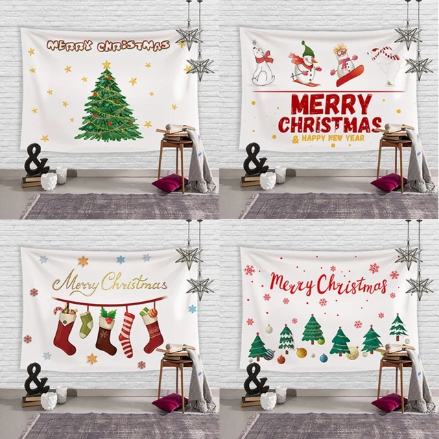 de la photographie Tapisseries Art mural photo Toiles de fond de fête de Noël