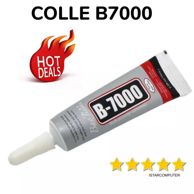 Colle B7000 15ml pour Coller Ecran ou Vitre de Smartphones et Tablettes  Ecran Tactile Industrielle Adhésif Bijoux