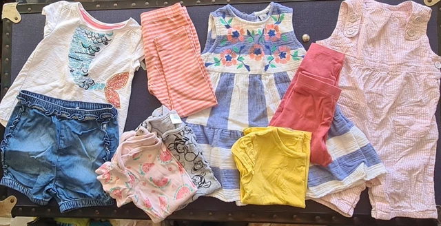Girls Clothes Summer Bundle 12-18 months (job12)