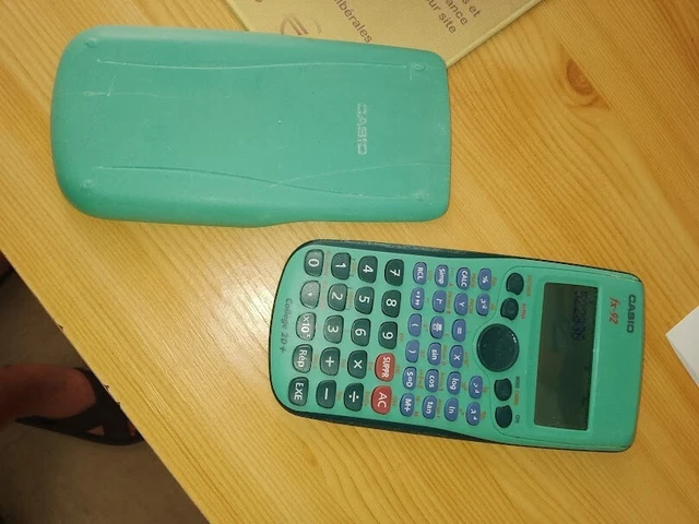 CASIO FX-92 SPÉCIALE Collège 2D+ Calculatrice EUR 20,00 - PicClick FR