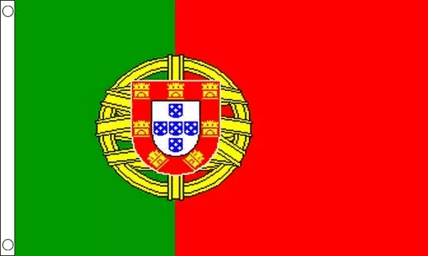 Portugal Flag Giant 8 x 5 FT -  Massive Huge 100% Polyester - World Cup 2018