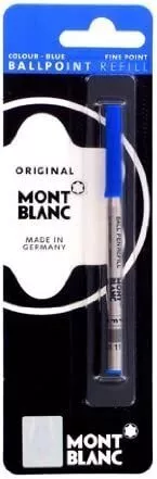 Mont Blanc Ballpoint Refill Fine Blue