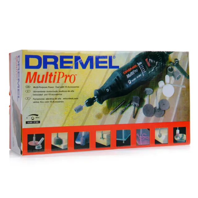 Dremel MultiPro Rotary Tool Grinder Mini Drill Set 110V/220V with 5PC Accessory