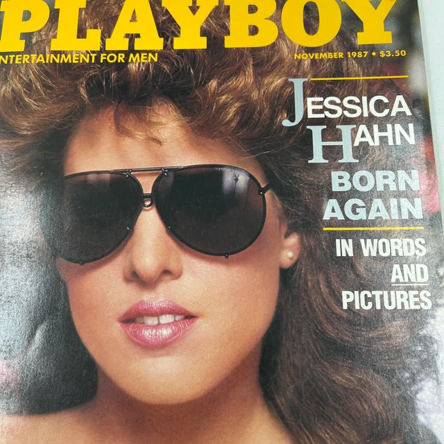 PLAYBOY MAGAZINE NOVEMBER 1987 Pam Stein Playmate, Jessica Hahn