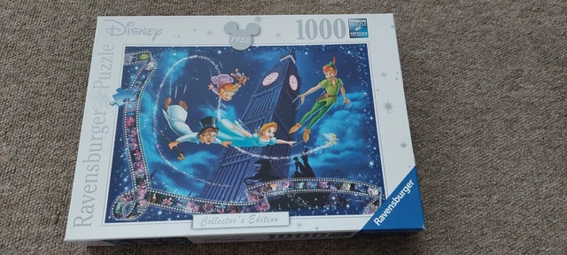 RAVENSBURGER DISNEY COLLECTOR’S Edition Peter Pan 1000 Piece Jigsaw ...