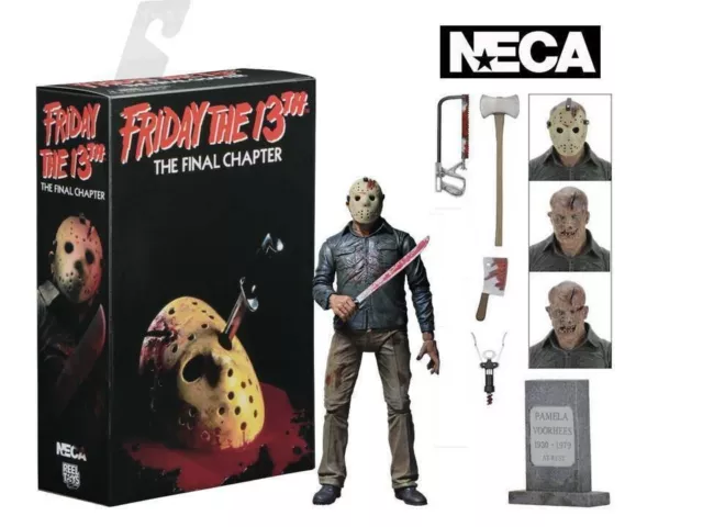 Friday the 13th Part 4 Jason Voorhees 7" 18cm Actionfigur The Final Chapter NECA