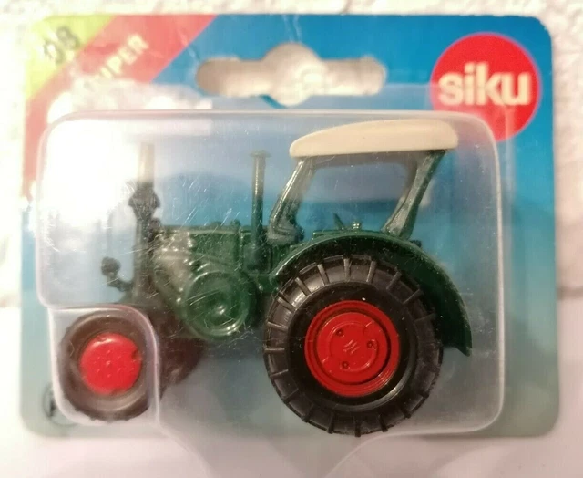 SIKU Classic 1/32 - Tracteur Lanz Bulldog HR8 4456 - Vert - Neuf En Boîte