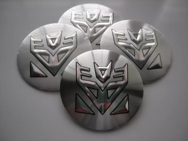 Decepticon  Iron Mask  Wheel Center Cap  Emblems Stickers Decal Transformer