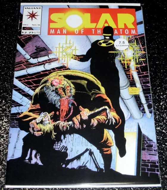Solar Man of the Atom 16 (7.5) 1st Print 1992 Valiant Comics