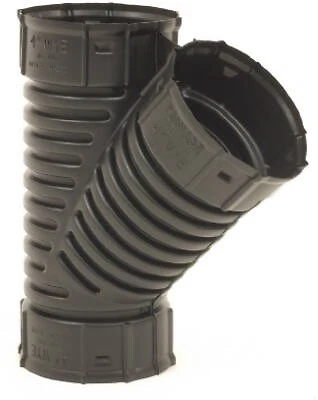 Tubo di scarico a scatto Poly Wye, 4 pollici -0422AA