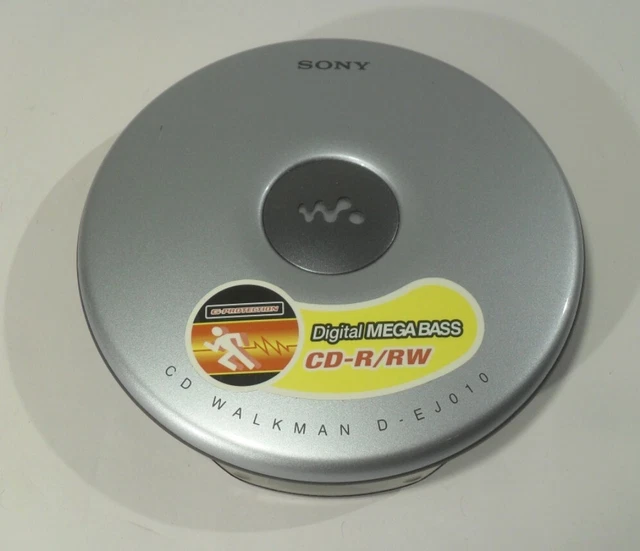 vintage SONY DISCMAN D-EJ010 tragbarer CD Player Spieler