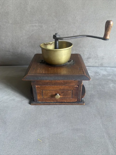 Antique Wooden Coffee grinder late 18th century - early 19th century