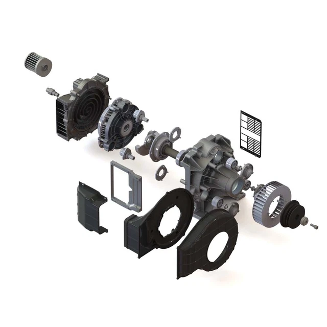4HP Oil Free Scroll Air Compressors Replacement Pump 115psi 8.5cfm Vacuum Pump 12