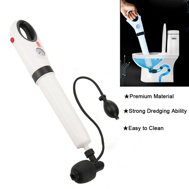 ELECTRIC TOILET PLUNGER Drain Opener High Pressure Air Drain Blaster