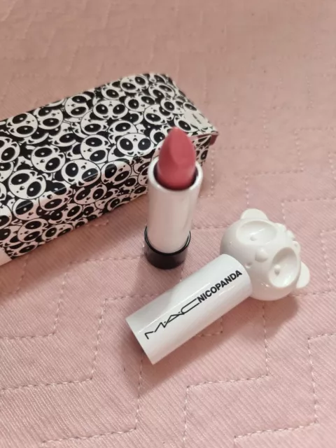 MAC Nicopanda collection lipstick - PINK OFF (light pink) new boxed RARE