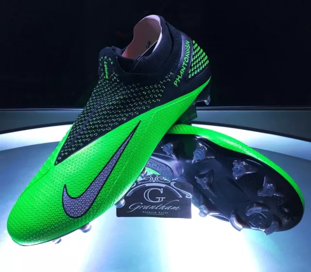 Nike phantom vision black and green discount