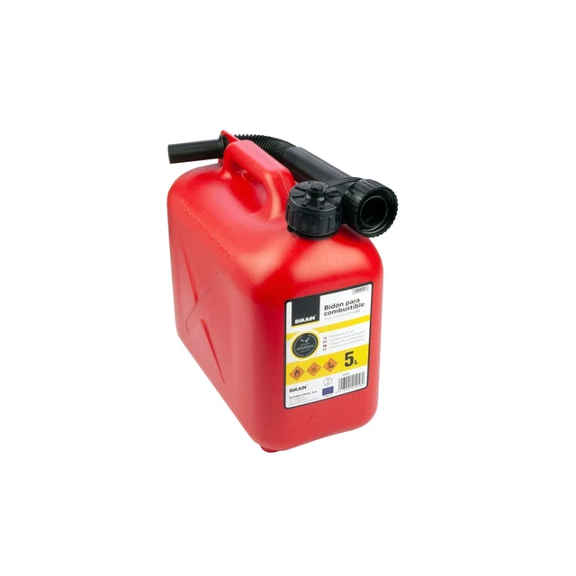 TANICA 5 LITRI, Fusto In Plastica, Colore Neutro, Made In Italy 1119950