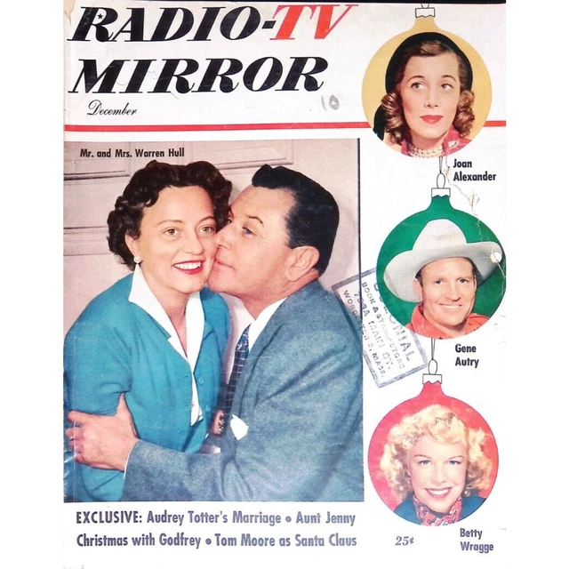RADIO-TV MIRROR MAGAZINE DEC 1952 Movie TV Radio Celebrities Stories ...
