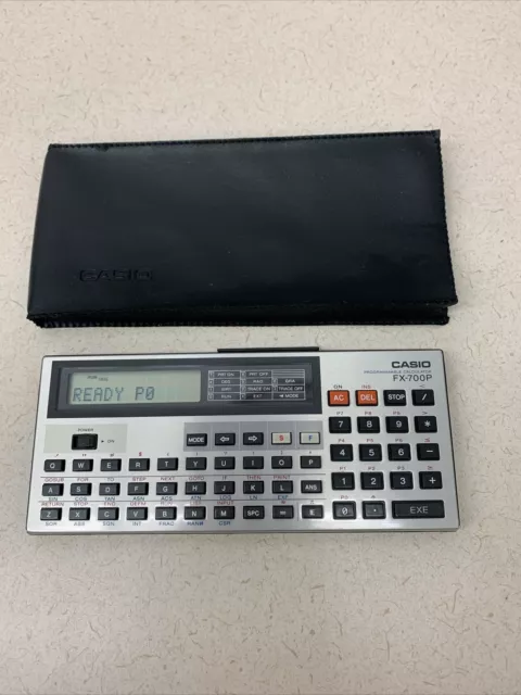 Casio Programmable Scientific Calculator FX-700 P Working Japan Made Rare Clean