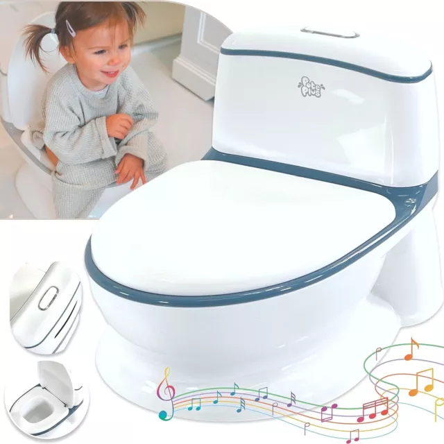 Venture Pote Plus - My First WC Potty (Blue) - Mother & Baby Award Gold Winner 2