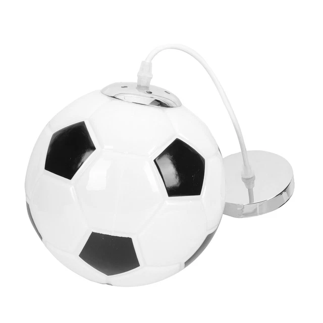 Lámpara colgante de fútbol con luz colgante creativa para niños habitación con forma de bola luz de techo