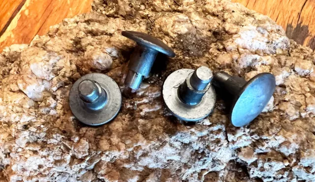 4 Cowboy Vaquero SPUR MAKER BUTTONS