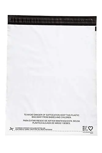 USPACKSMART Poly Mailers 12"x15" Opaque Plastic Shipping Bags. Waterproof & S...