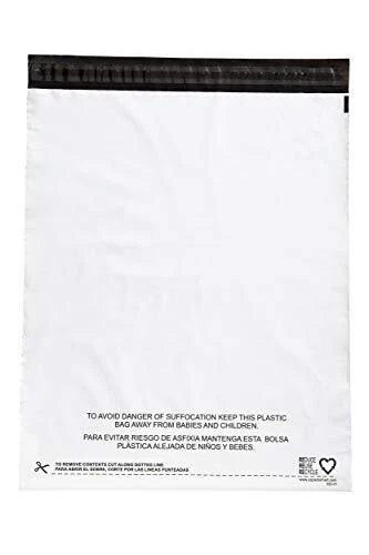 USPACKSMART Poly Mailers 12"x15" Opaque Plastic Shipping Bags. Waterproof & S...