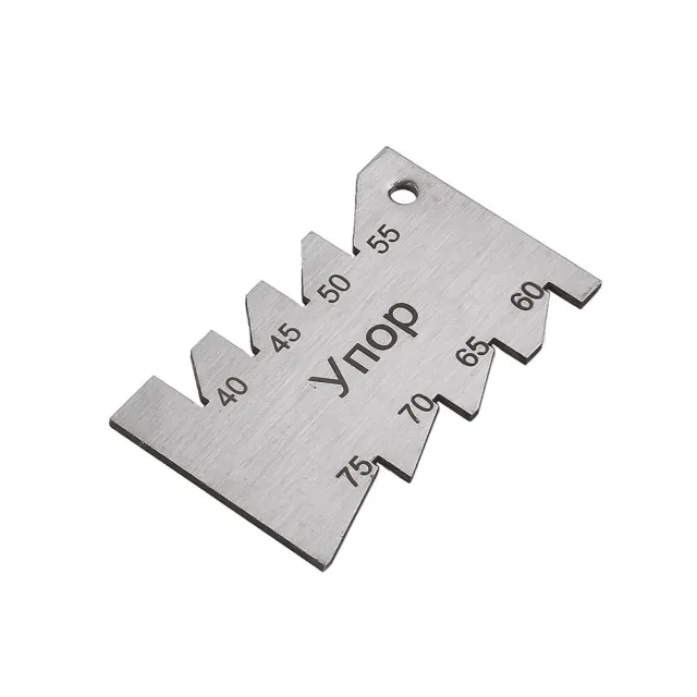 Thread cutting gauge Stainless steel angle Arc model Angle measuring tool