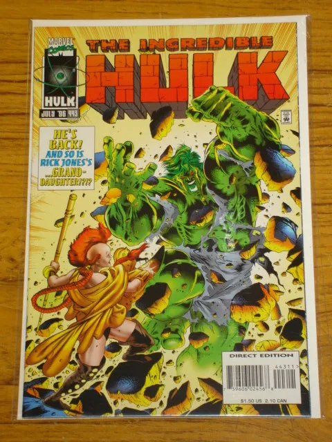 Incredible Hulk #443 Vol1 Marvel Comics July 1996