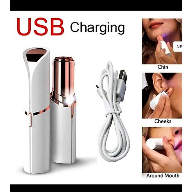 Removedor facial impecable USB recargable enchapado en oro 18k resultados como JML