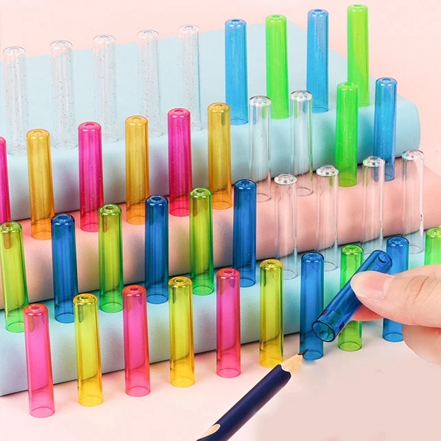 Gifts For Kids School Pencil Cap Pen Protector Cap Pencil Extender Pencil Cover