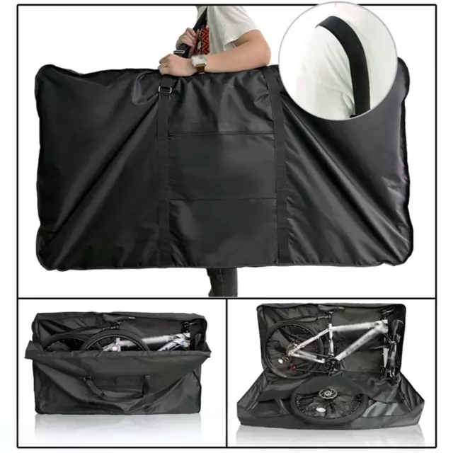 Sac de transport de vélo pliable, sac de rangement de vélo pliable pour